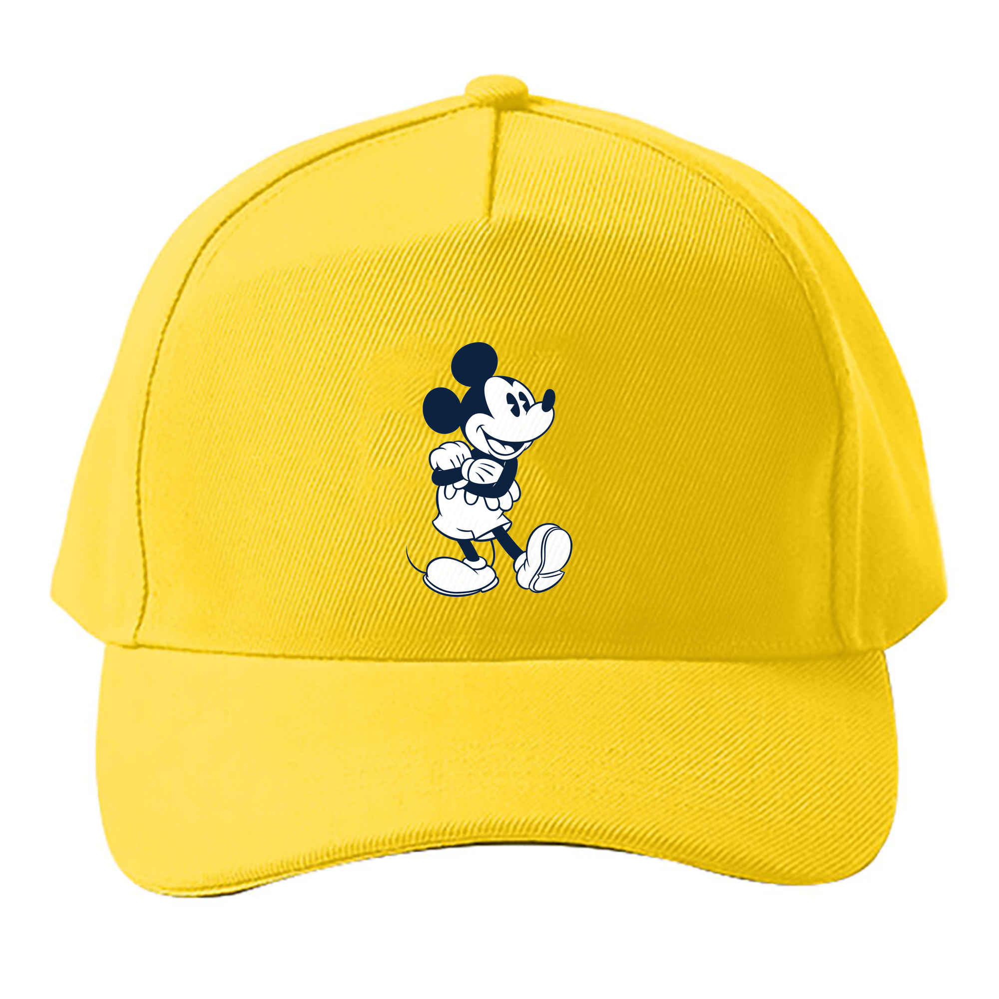 （画像用） ミッキーマウス Mickey Mouse ベースボールキャップ 綿100％ 男女兼用 帽子 スポーツ